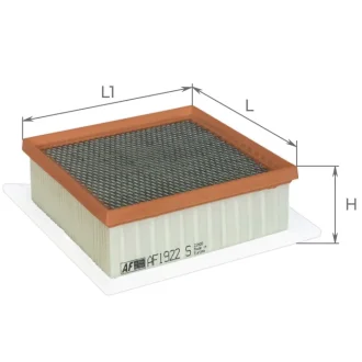 Фільтр повітряний ALPHA FILTER AF1922s (фото 1)