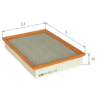 Фільтр повітряний ALPHA FILTER AF1959s (фото 1)