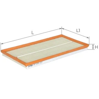 Фільтр повітряний ALPHA FILTER AF1991