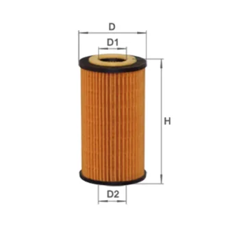 ALPHA HONDA Фильтр масляный вставка Accord 2.2 CDTI 04- ALPHA FILTER AF239