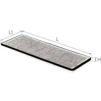 Фільтр салону ALPHA FILTER AF5033a (фото 1)