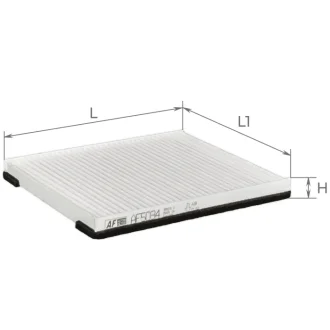 Фильтр салона 2170 (с конд.HALLA) Альфа ALPHA FILTER AF5034