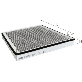 ALPHA DB Фильтр салона (уголь) W211 02- ALPHA FILTER AF5056a