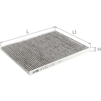 Фільтр салону ALPHA FILTER AF5062a (фото 1)