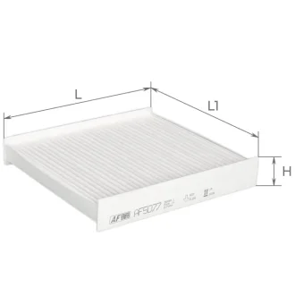 Фильтр салона Renault Logan(13-), Clio (12-), Sandero (12-), Duster (18-), Captur (13-) Альфа ALPHA FILTER AF5077