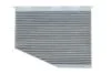 Фільтр салону (з актом вугіллям)VW Caddy 04-, Golf 03-09, Jette 05-, Passat10- / Skoda Octavia 04-13, Superb 08-, Yeti 08- / Seat Leon 04-, Toledo 04-09 (A ALPHA FILTER AF5105a (фото 1)