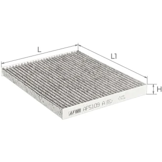 Фільтр салону ALPHA FILTER AF5109a