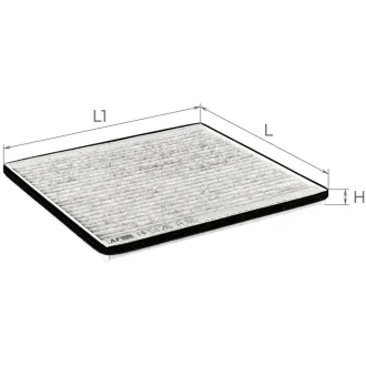 Фильтр салона (с акт углем)Toyota Rav4 1,8-2,0L/2,0D 00-06, Yaris 1,0-1,5L/1,4D 01-05 / Subaru Legacy 2,0D 08-, Outback 2,0D 08-09 Альфа ALPHA FILTER AF5126a