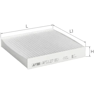 Фильтр салона Honda Jazz 1,2-1,5L 02-, City 1,5L 00-03 Альфа ALPHA FILTER AF5127