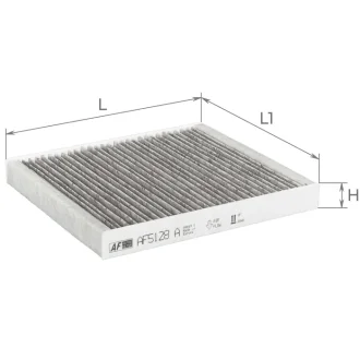 Фільтр салону ALPHA FILTER AF5128a