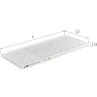 ALPHA FIAT Фильтр салона Tempra, Tipo 1,4-2,0 LANCIA ALFA ROMEO ALPHA FILTER AF5134