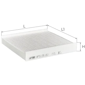 ALPHA CITROEN Фильтр салона Berlingo 96-,Xsara 00-Peugeot Partner ALPHA FILTER AF5135