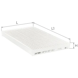 Фильтр салона Renault Megane CC 1,2-2,0L/1,5-1,9Cdi 10-, Megane 1,2-2,0L/1,5-1,9Cdi 08-, Fluence 1,6-2,0L/1,5Cdi 10- Альфа ALPHA FILTER AF5137