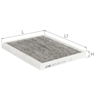 Фильтр салона (с акт углем)Kia Sorento 2,0-2,2Crdi 14- / Toyota C-HR 1,2-2,0L 16- Альфа ALPHA FILTER AF5139a