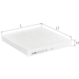 Фільтр салону ALPHA FILTER AF5152