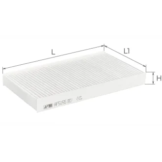 ALPHA FIAT Фильтр салона Brava,Bravo,Marea Alfa Romeo 156 ALPHA FILTER AF5155