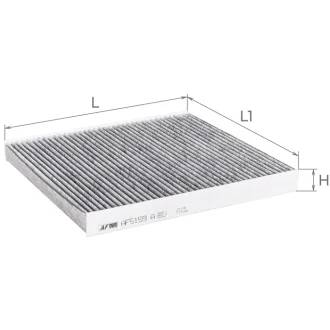 Фільтр салону ALPHA FILTER AF5159a