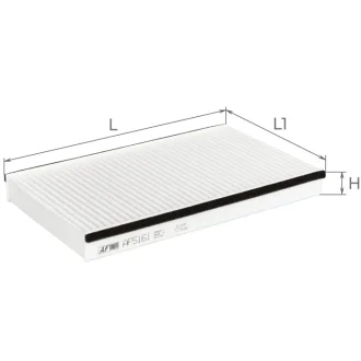 ALPHA LANDROVER Фильтр салона Discovery,Range Rover Sport 04- ALPHA FILTER AF5161