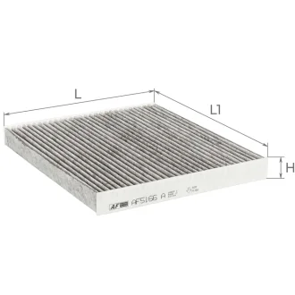 Фильтр салона (с акт углем) OPEL Meriva A VAUXHALL Meriva A Альфа ALPHA FILTER AF5166a