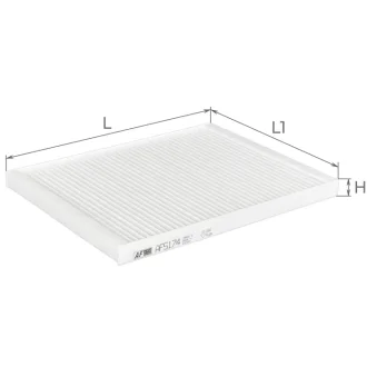 Фільтр салону ALPHA FILTER AF5174