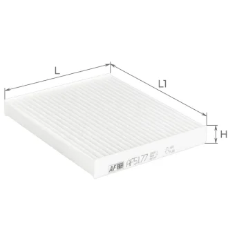 ALPHA NISSAN Фильтр салона Pixo,Suzuki Alto 09- ALPHA FILTER AF5177 (фото 1)