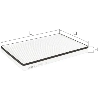 ALPHA DB Фильтр салона W168 A-klasse 97-04, Vaneo 02- ALPHA FILTER AF5187