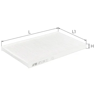 ALPHA OPEL Фильтр салона Corsa B 94-00, Combo A 94-01 ALPHA FILTER AF5194