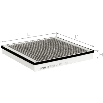 Фільтр салону ALPHA FILTER AF5196a (фото 1)