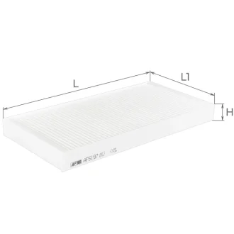 ALPHA DB Фильтр салона R172 SLK/SLC ALPHA FILTER AF5197