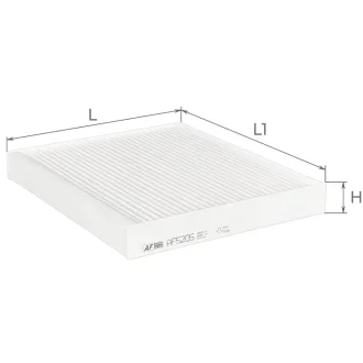 Фильтр салона Ford Mondeo V, S-Max II, Galaxy III, Edge (CDQ) Альфа ALPHA FILTER AF5205