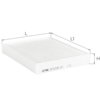 Фильтр салона Mitsubishi Colt 1,1-1,5L 04- / Smart Forfour 1,1-1,5L/1,5Cdi 03-06 Альфа ALPHA FILTER AF5206