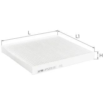 Фільтр салону ALPHA FILTER AF5209