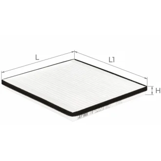 Фільтр салону ALPHA FILTER AF5223