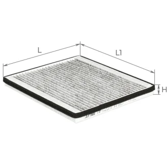 ALPHA CHERY фільтр салону вугільний! Tiggo 05- ALPHA FILTER AF5223A (фото 1)