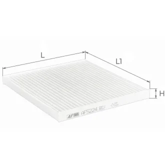 Фільтр салону ALPHA FILTER AF5224