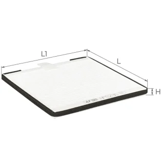 Фільтр салону ALPHA FILTER AF5236 (фото 1)