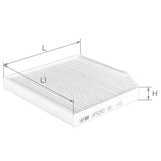 Фільтр салону ALPHA FILTER AF5250