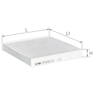 ALPHA IVECO фільтр салону Daily 14- ALPHA FILTER AF5265 (фото 1)