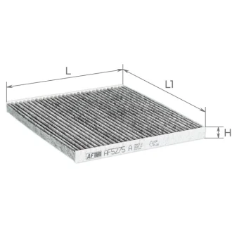 Фільтр салону ALPHA FILTER AF5275A (фото 1)