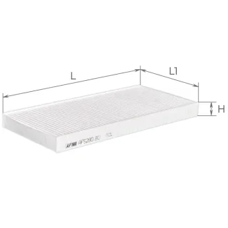 ALPHA VW Фільтр салонний ID.3 19-, ID.4 20-, AUDI Q4 E-TRON 21- ALPHA FILTER AF5280