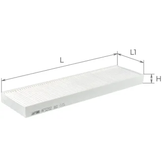 ALPHA BMW фільтр салону (к-кт 2шт) Mini Cooper,Clubman,Paceman 06-, Mini One II 07- ALPHA FILTER AF5292 (фото 1)