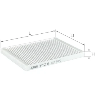 ALPHA CHEVROLET фільтр салону Traverse 3.6 09-17, BUICK Enclave 3.6 08-17, GMC Acadia 3.6 07-18 ALPHA FILTER AF5298