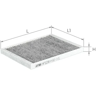 ALPHA CHEVROLET фільтр салону вугільний! Traverse 3.6 09-17, BUICK Enclave 3.6 08-17, GMC Acadia 3.6 07-18 ALPHA FILTER AF5298A