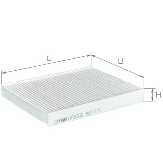 Фільтр салону ALPHA FILTER AF5302