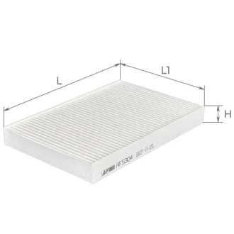 ALPHA NISSAN фільтр салону (275*181*30) MAXIMA 00- ALPHA FILTER AF5304