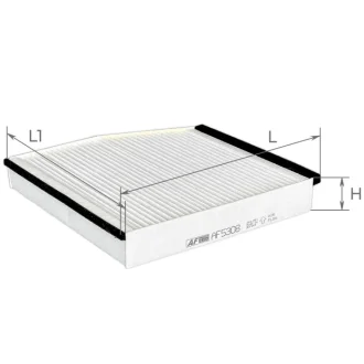 ALPHA DB фільтр салону A/B Class,W176/246 12- ALPHA FILTER AF5308