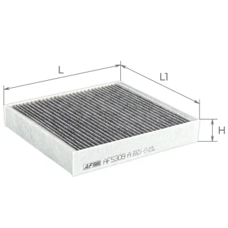 ЕФ повітряний салону ALPHA FILTER AF5309A (фото 1)