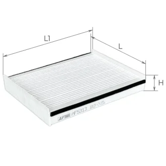 Фото 1 - еф повітряний салону (ford usa f-150, f-250, f-450, f-550, f-600, f-650) ALPHA FILTER AF5313 ЕФ повітряний салону (FORD USA F-150, F-250, F-450, F-550, F-600, F-650) ALPHA FILTER AF5313 (фото 1)