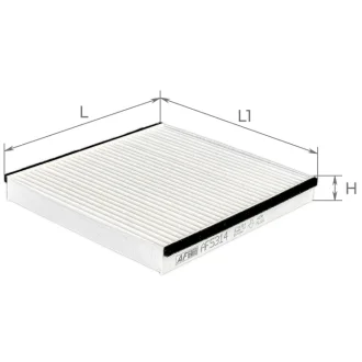 ALPHA PEUGEOT Фільтр повітряний Landtrek 20- ALPHA FILTER AF5314