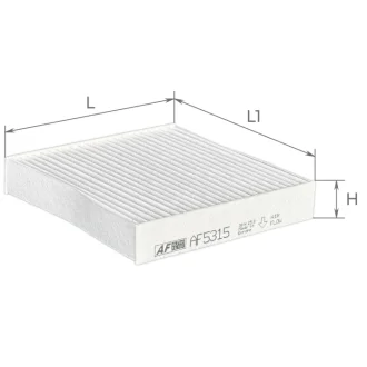 ALPHA SUZUKI фільтр салону Ignis III 16-, Jimny II 18- ALPHA FILTER AF5315